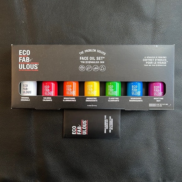 ECO FABULOUS Face Oil Set - Picture 1 of 16